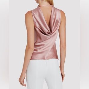 CUSHNIE silk top.